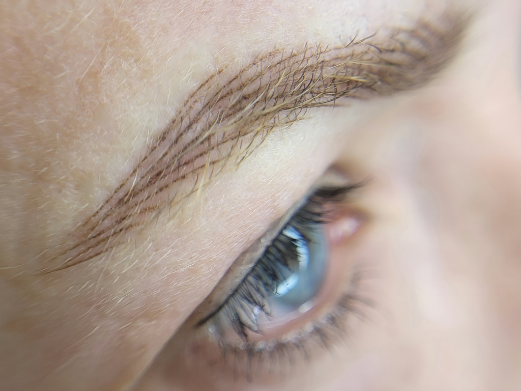 Sourcils poil à poil