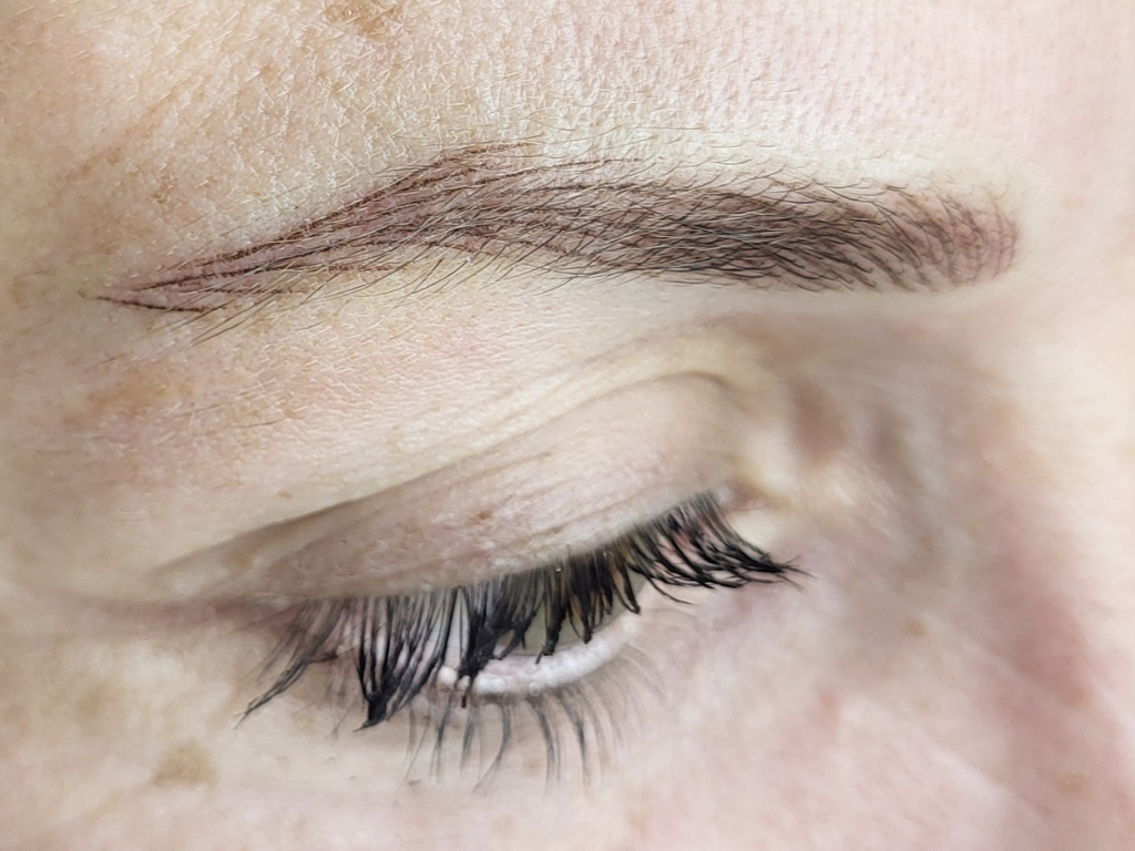 Sourcils poil à poil